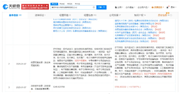 大基金二期再出手，投资半导体设备厂商